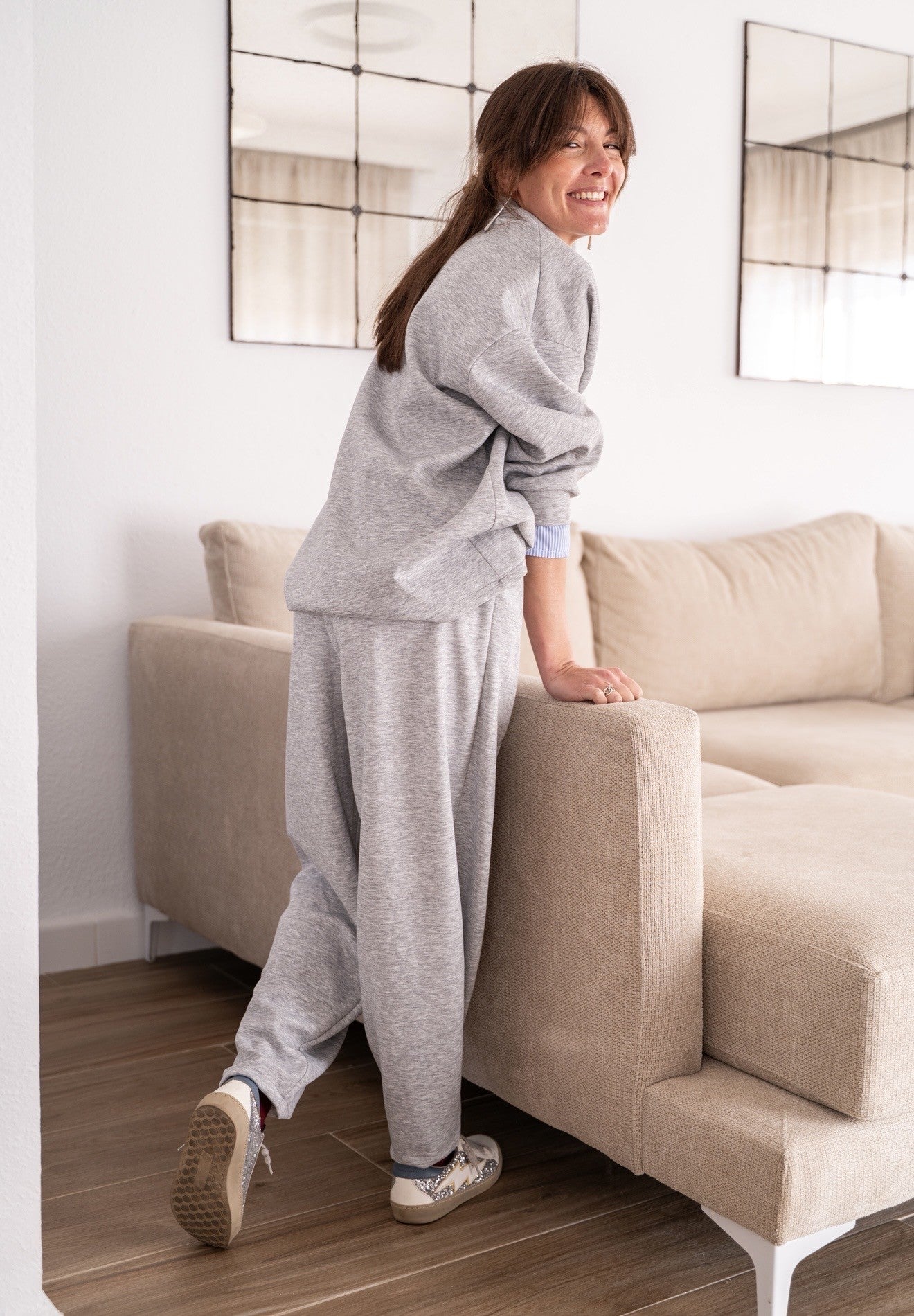 Chandal combinado Gris