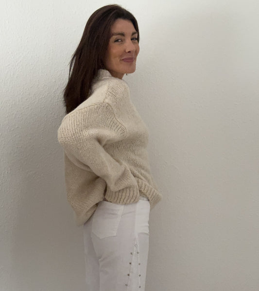 Jersey Básico beige