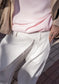 Pantalón traje Blanco