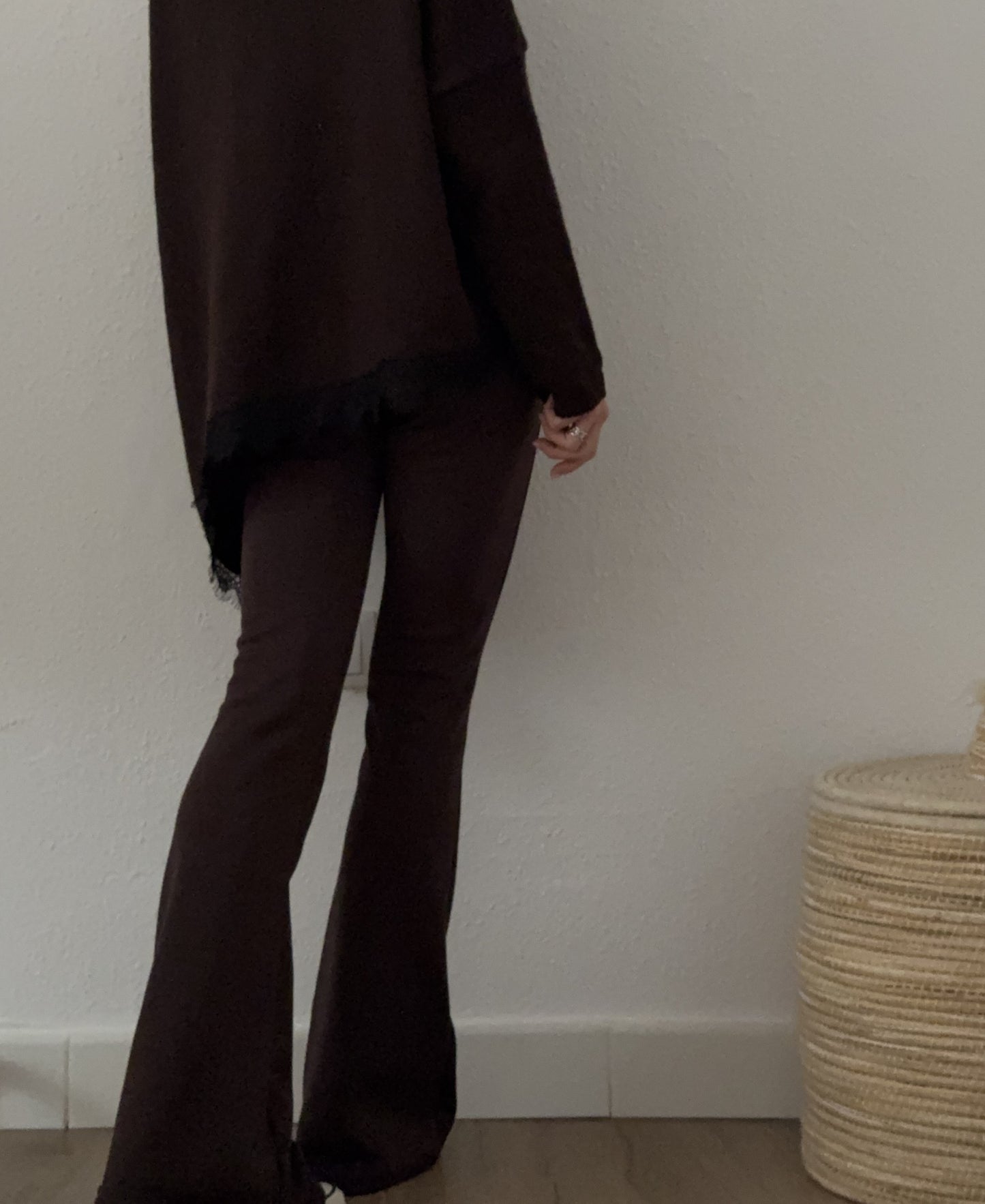 Pantalón Campana Chocolate