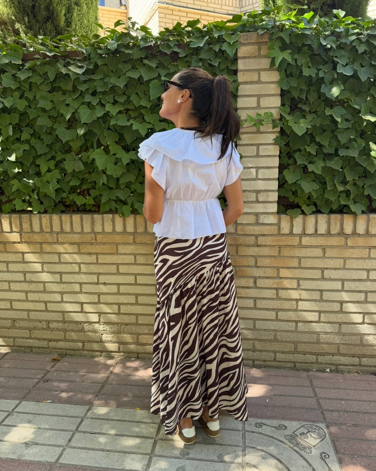 Falda Cebra