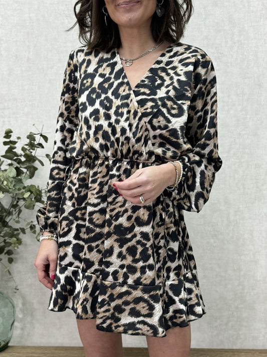 Vestido Mini Leopardo