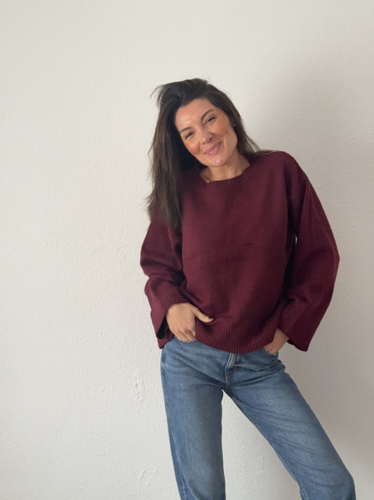 Jersey Básico Burdeos