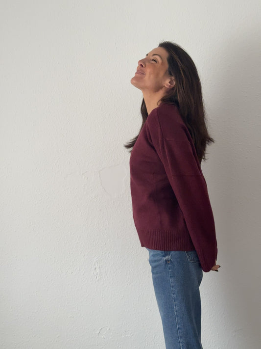 Jersey Básico Burdeos
