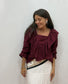 Camisa Triana Granate