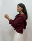 Camisa Triana Granate