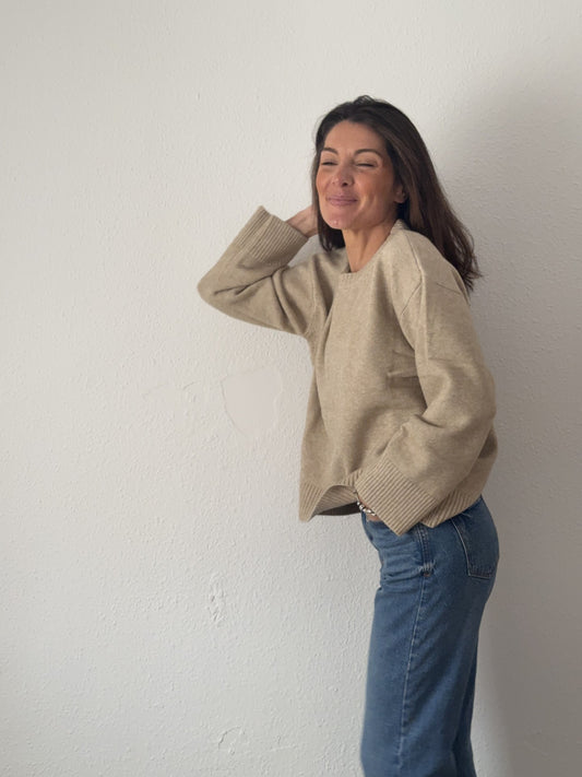 Jersey Básico Beige