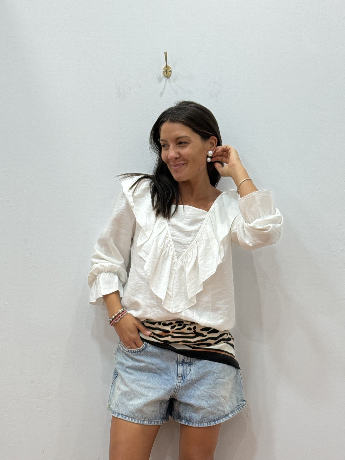Camisa Triana Blanca