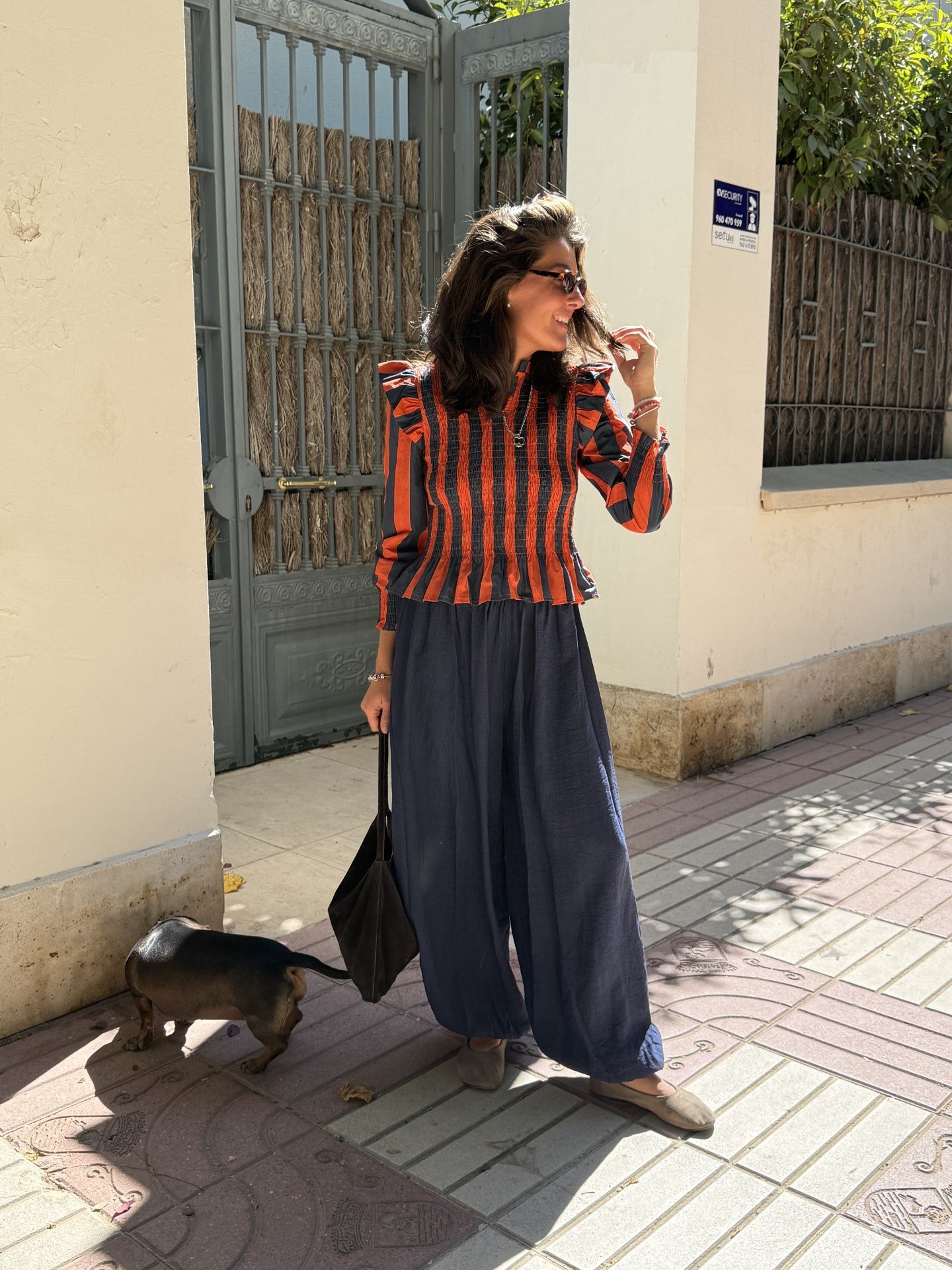 Pantalón Bombacho Marino