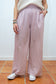 Pantalón pinzas Lino Rosa