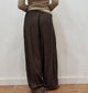 Pantalón Bombacho Marrón