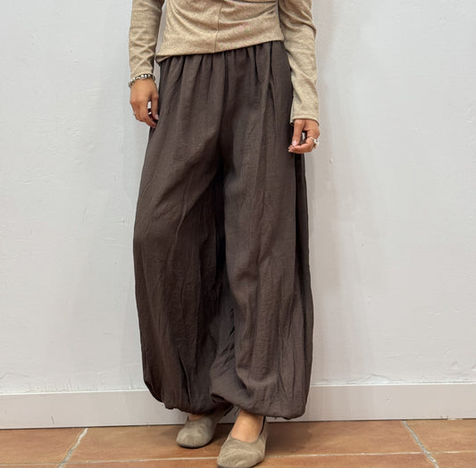 Pantalón Bombacho Marrón