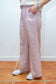 Pantalón pinzas Lino Rosa
