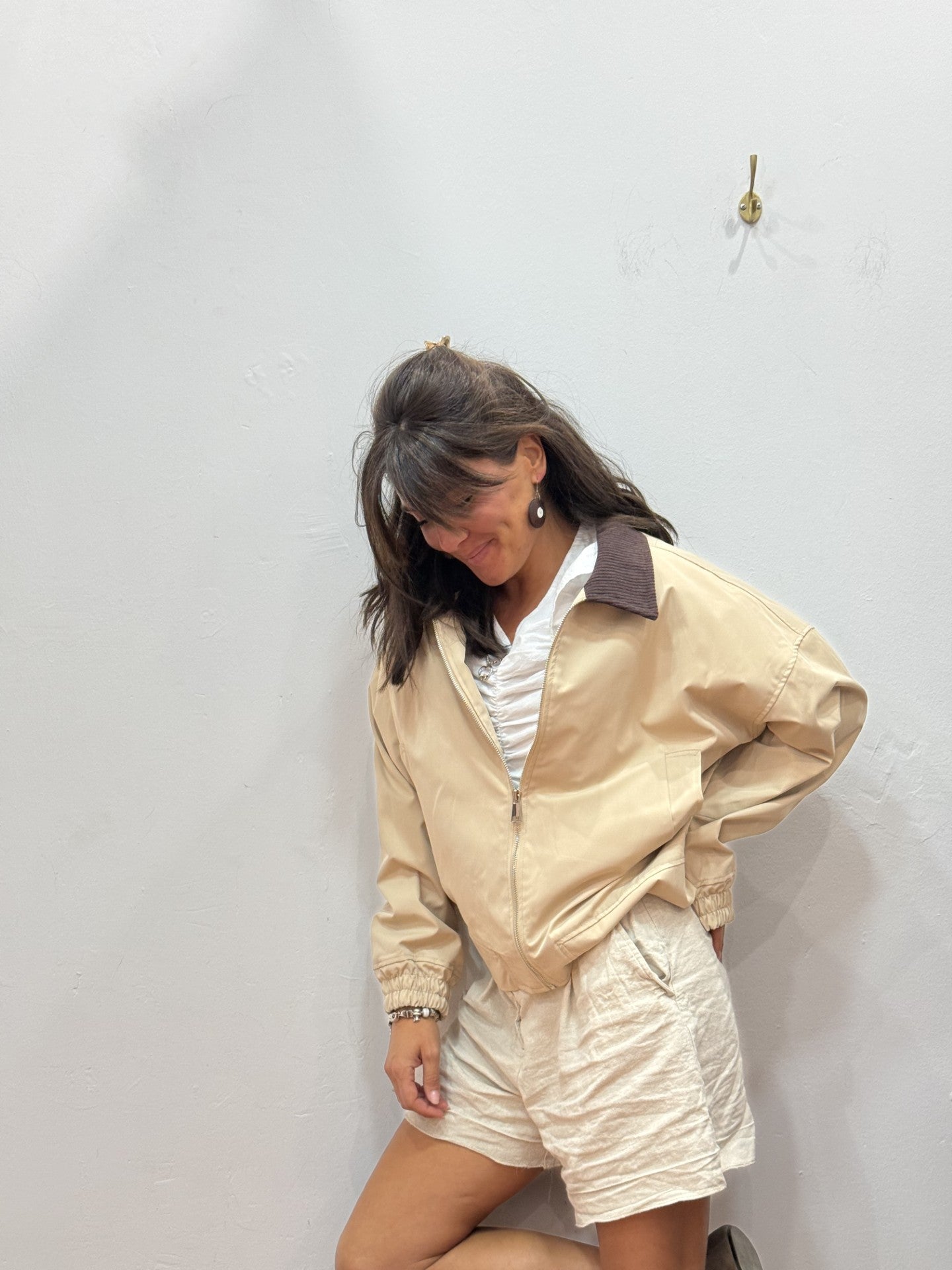 Bomber Cuello Pana
