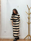 Vestido Cinturón Negro