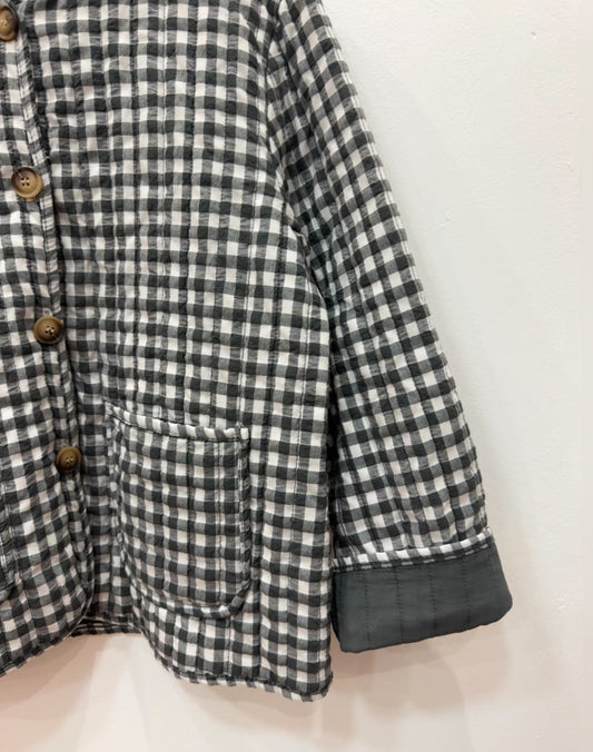 Chaqueta Acolchada Gris