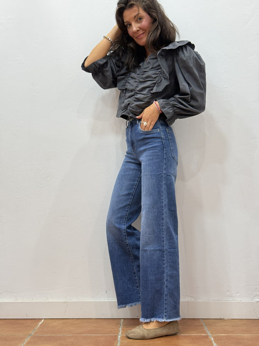 Vaquero Recto desflecado