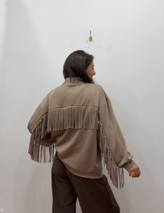 Chaqueta Flecos