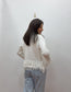 Chaqueta Blanca Broche