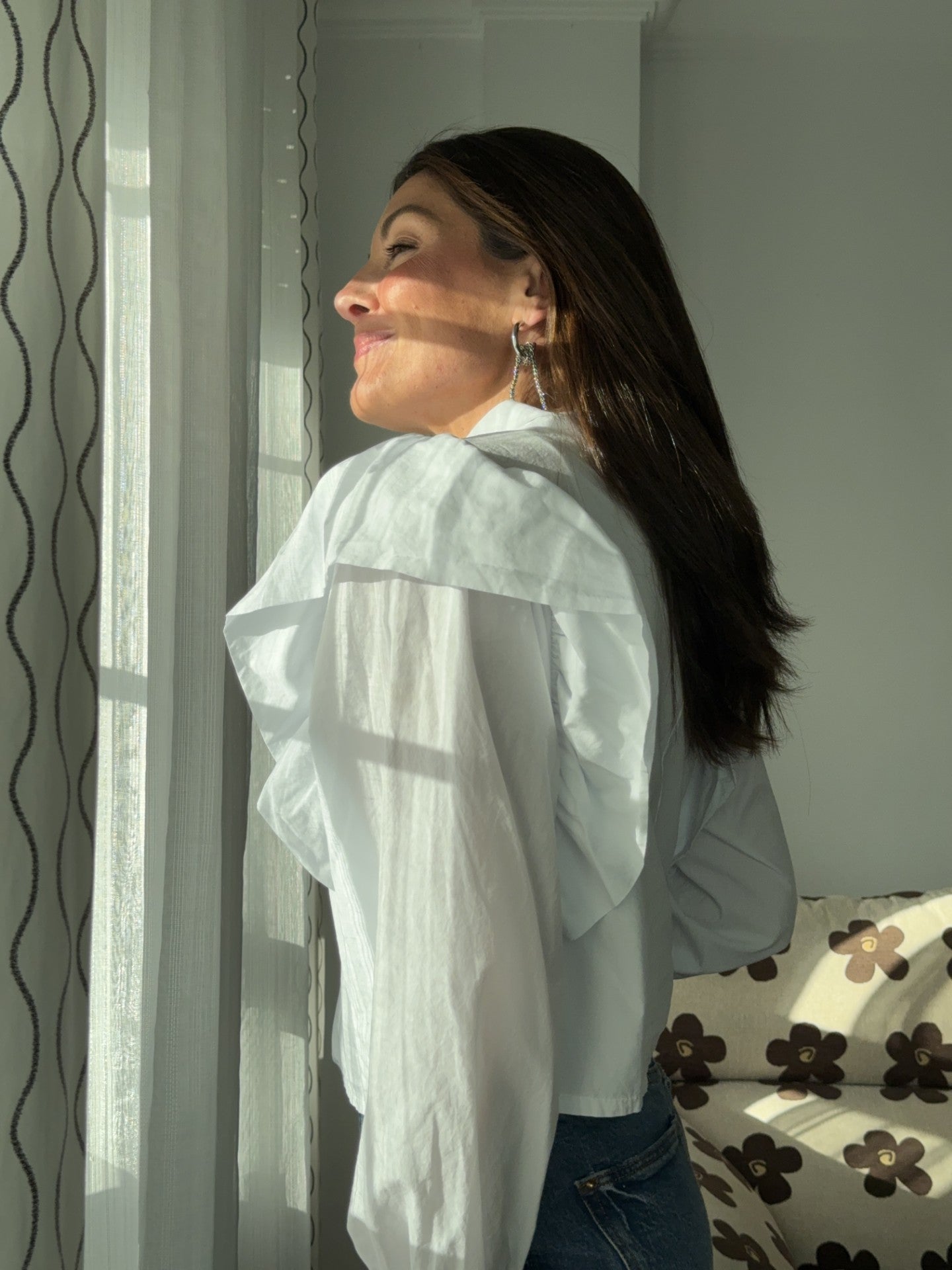 Camisa Cruzada Blanca