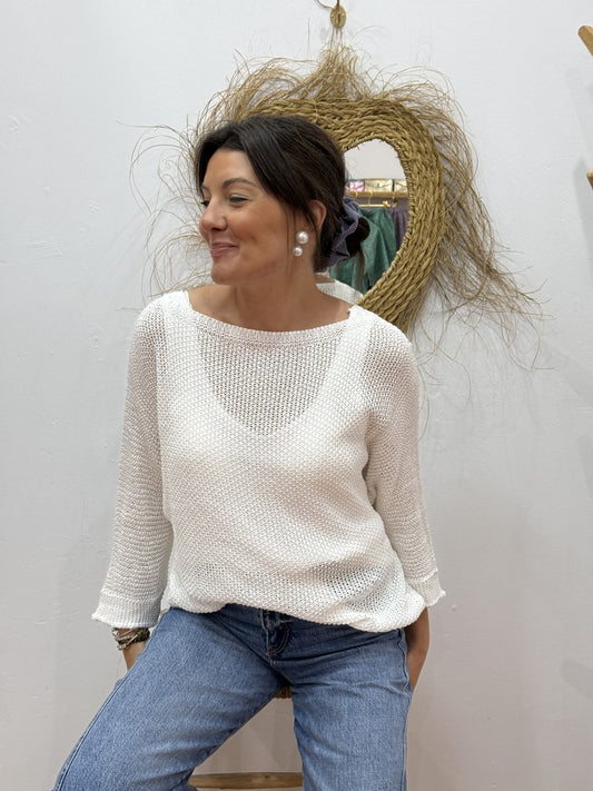 Jersey Hilo Blanco