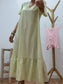 Vestido Vichy Verde Pistacho