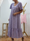 Vestido Vichy Morado