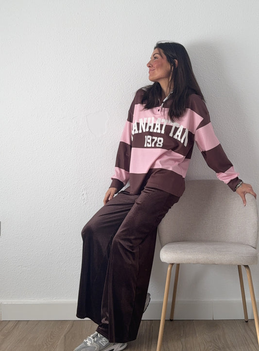 Pantalón Chocolate Terciopelo