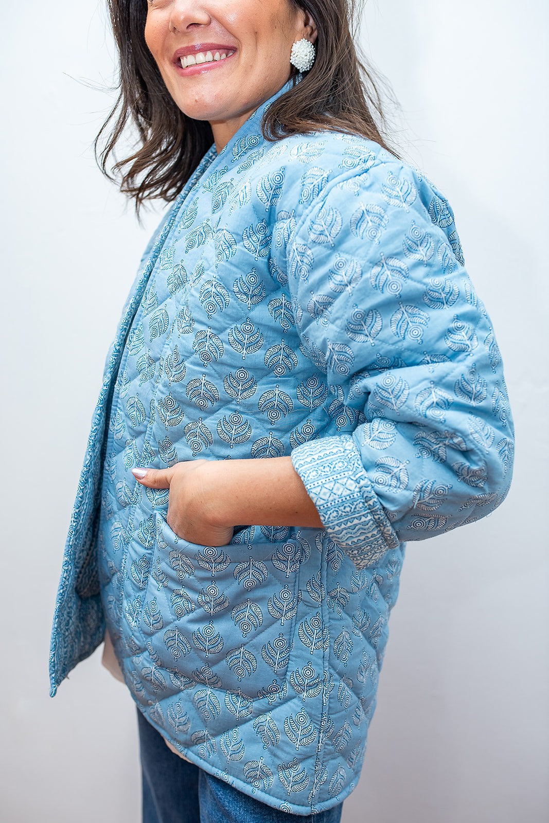 Chaqueta Reversible Azul