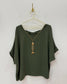 Camisa raspa Verde