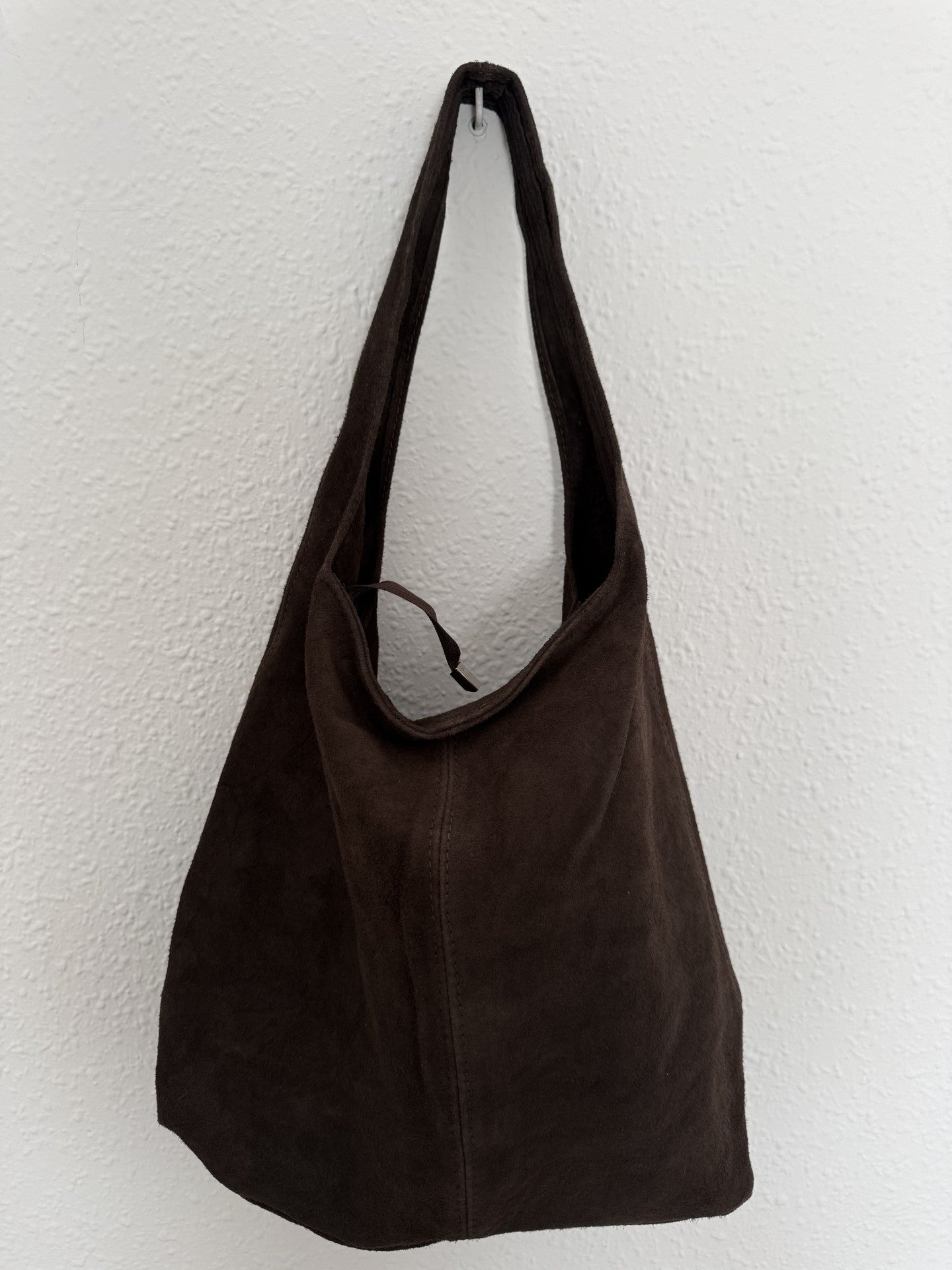 Bolso de piel/Ante saca chocolate