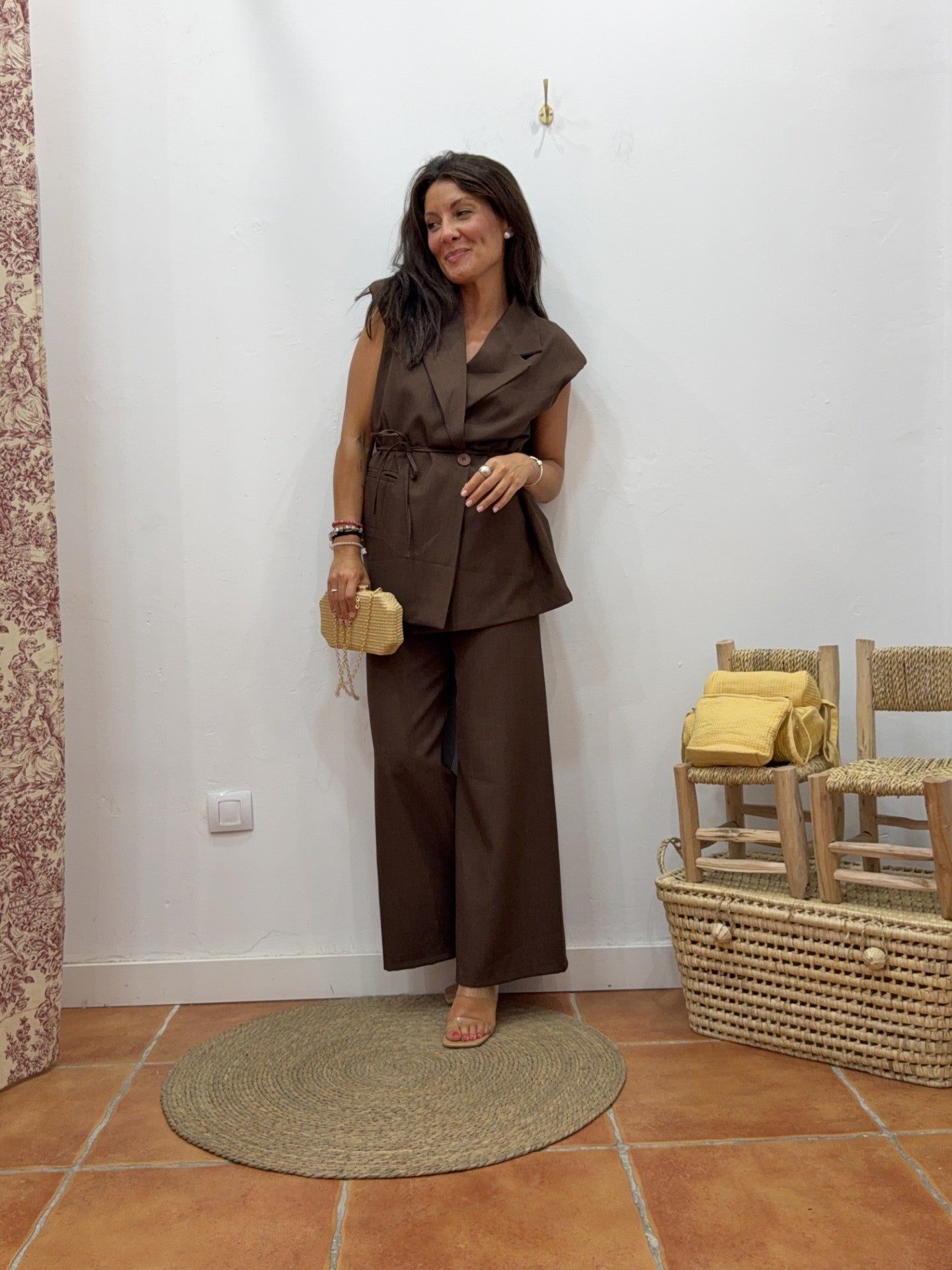 Traje conjunto chaleco