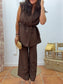 Traje conjunto chaleco