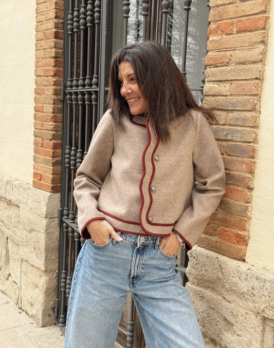 Chaqueta Marisa Beige
