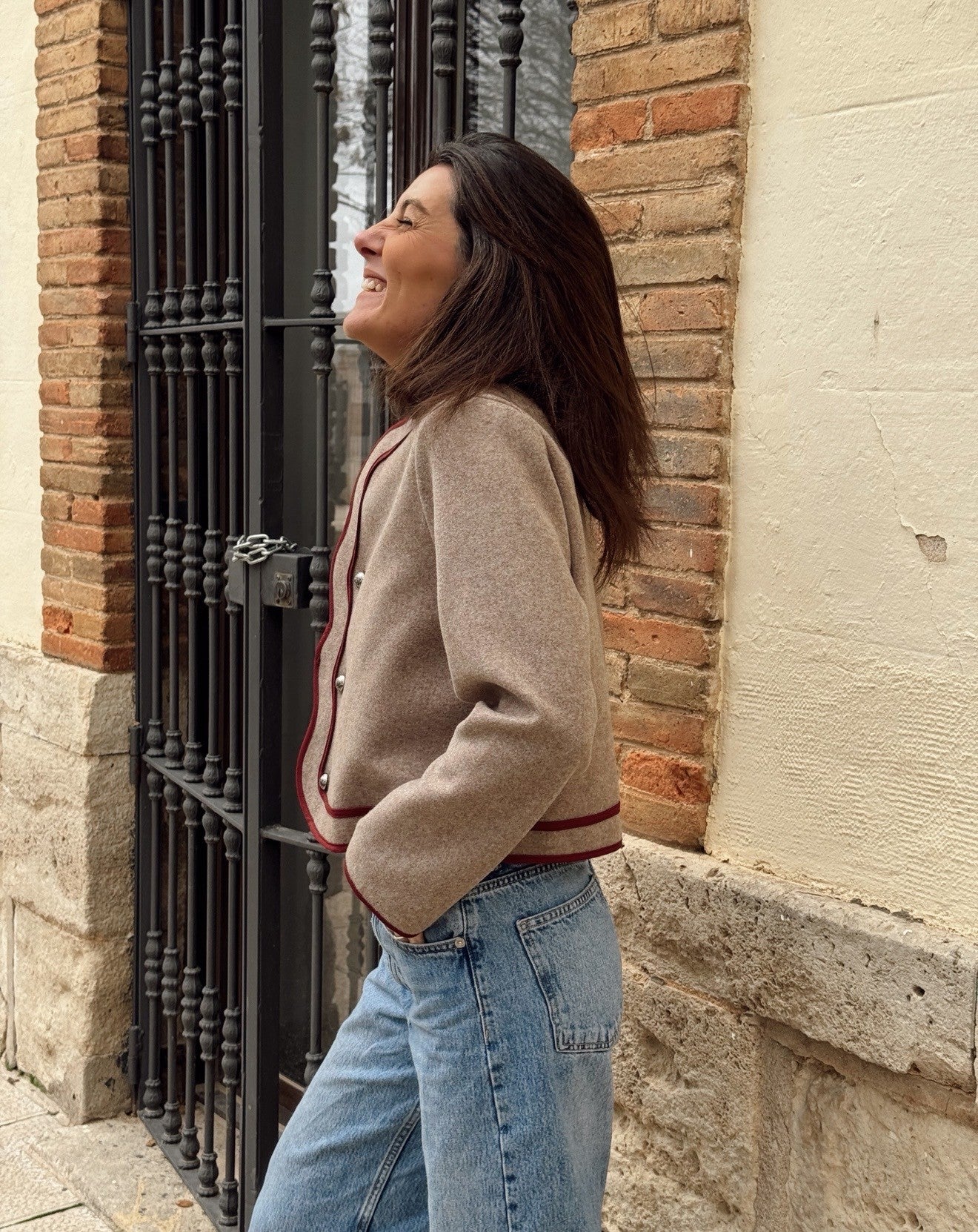 Chaqueta Marisa Beige