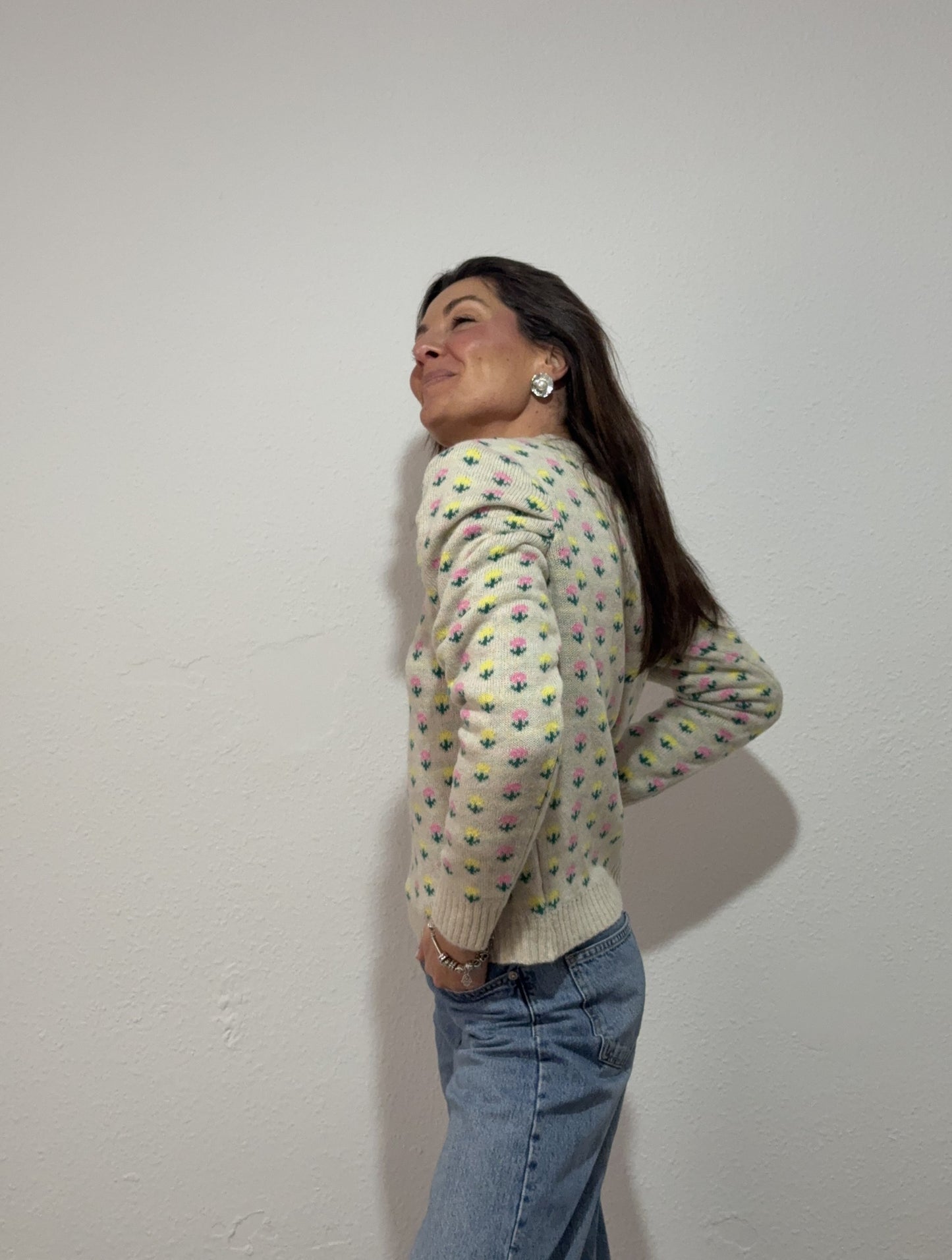 Jersey Tulipán blanco