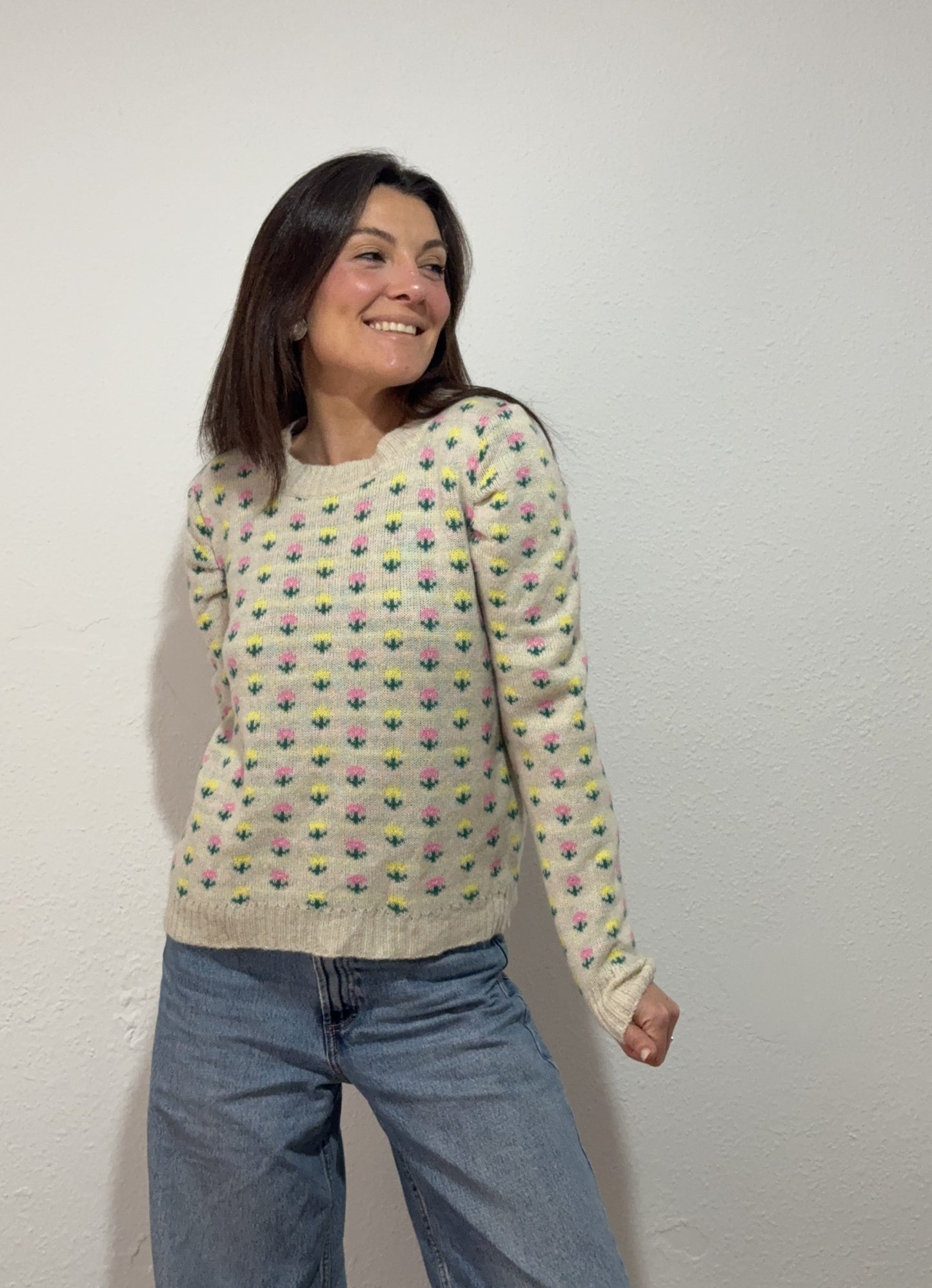 Jersey Tulipán blanco