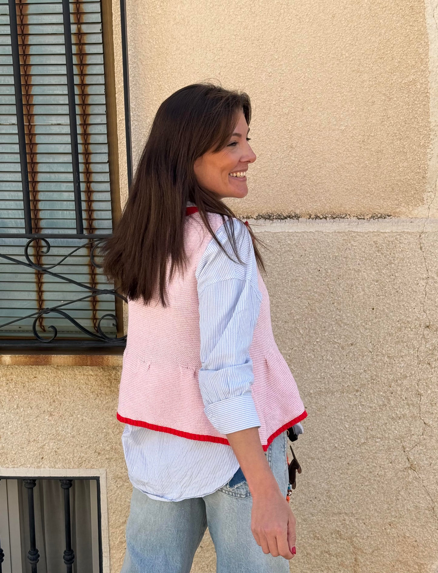 Top de punto Calabardina